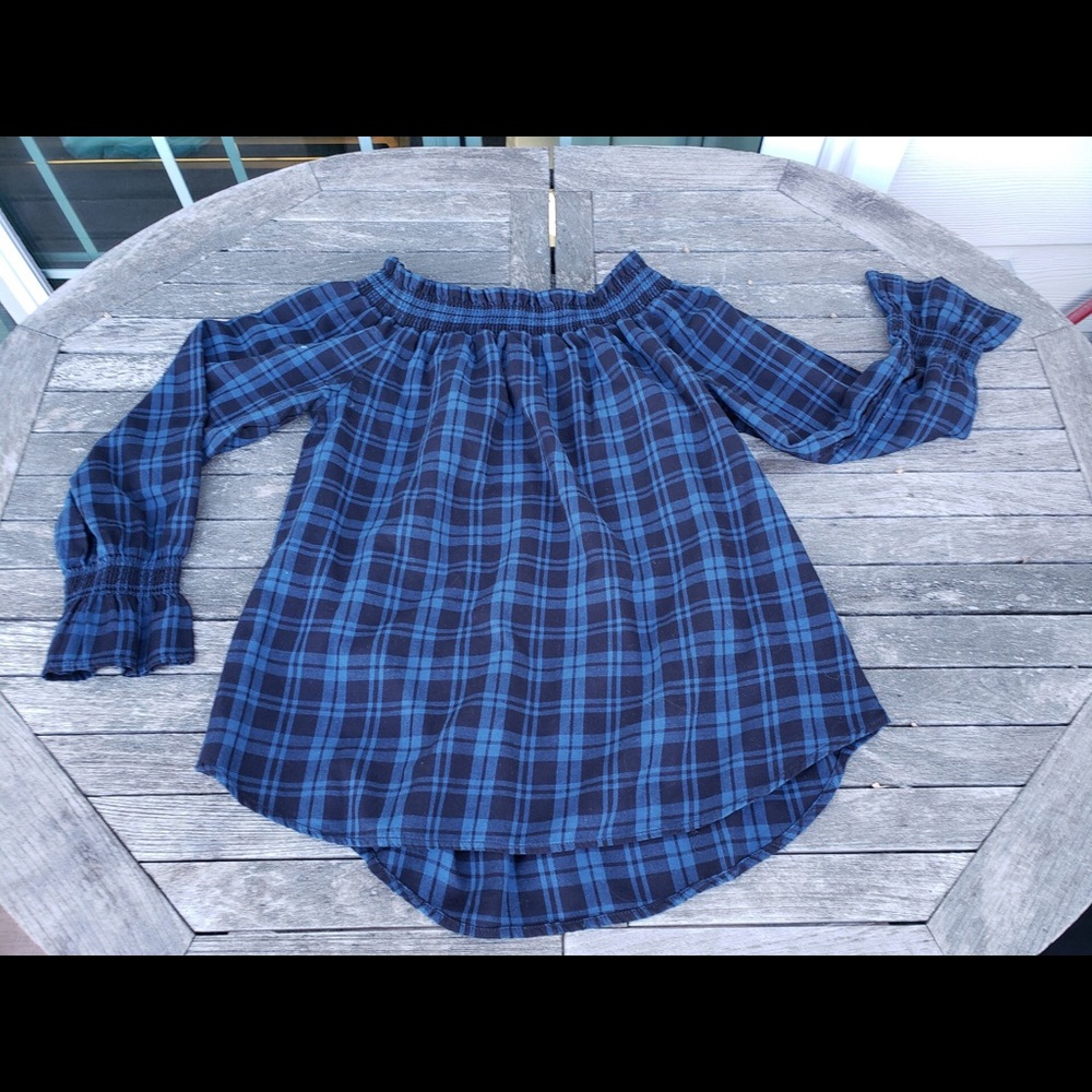 Beach Lunch Lounge Plaid Shirt